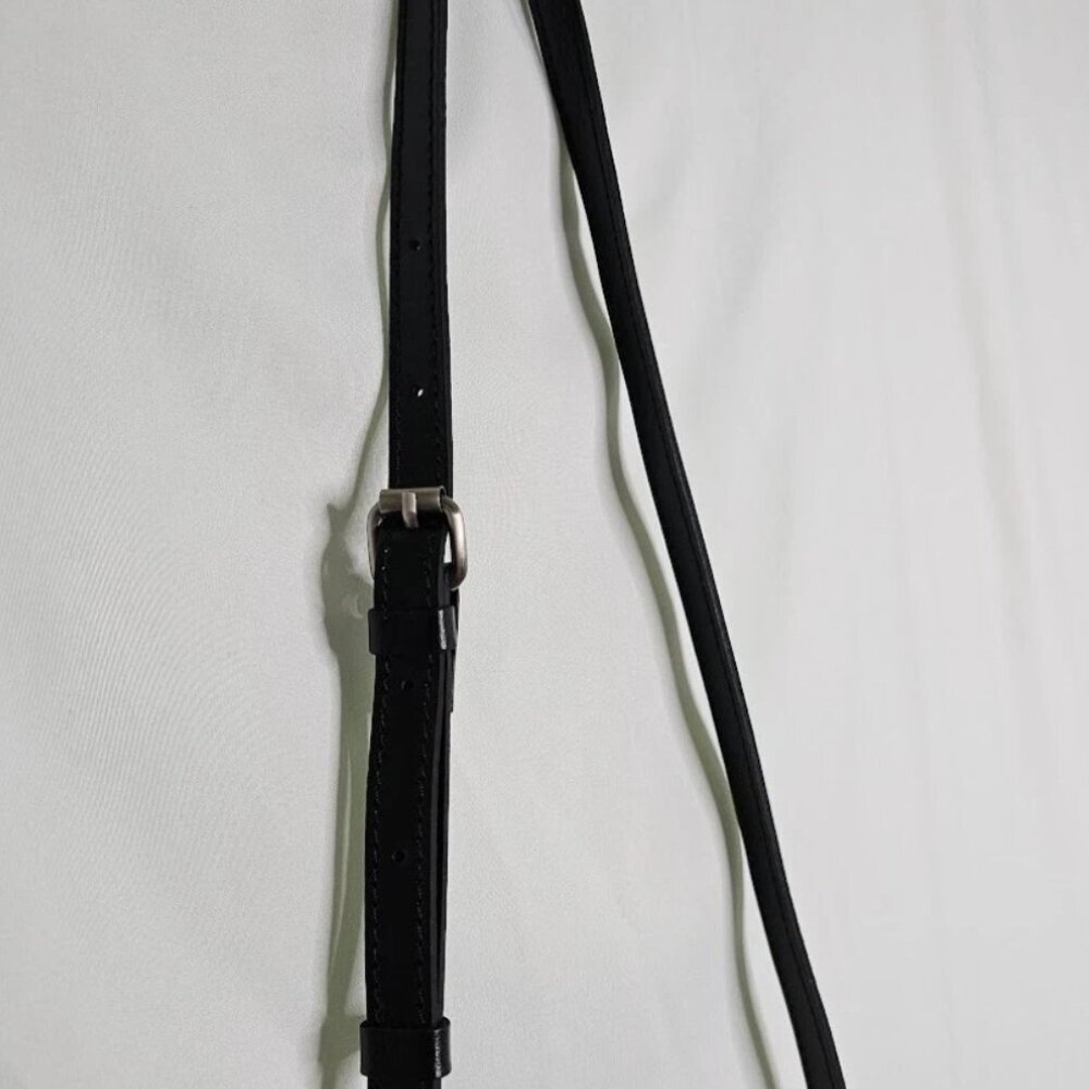 NWT PATRICIA NASH AIMEE Crossbody Bag BLACK Leather Classic Shoulder Handbag - Picture 7 of 11